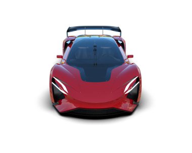modern spor araba - ön görünüm