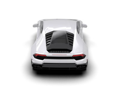 siyah lüks spor araba - arka manzara