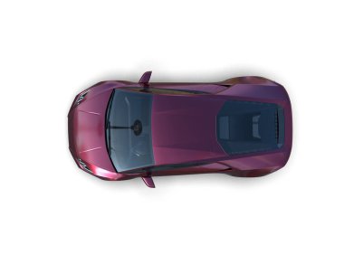 Beyaz arkaplandaki araba