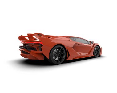 Daha az genel bir konsept arabanın 3 boyutlu çizimi