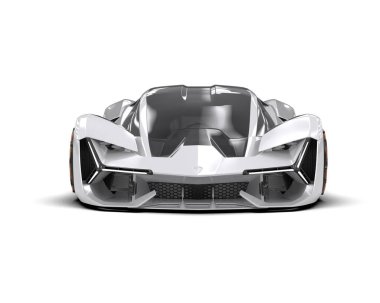 Süper spor araba konsepti - 3D render