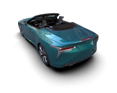 modern elektrikli spor araba