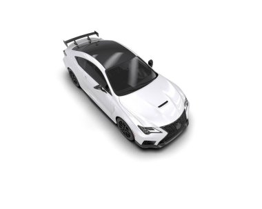 Modern spor araba - 3D görüntüleme