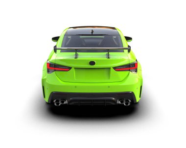 modern spor araba - ön görünüm