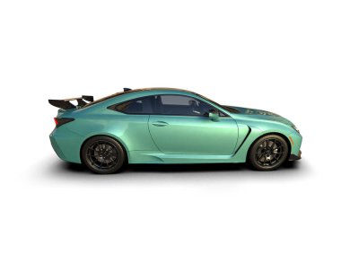 Daha az genel bir konsept arabanın 3 boyutlu çizimi