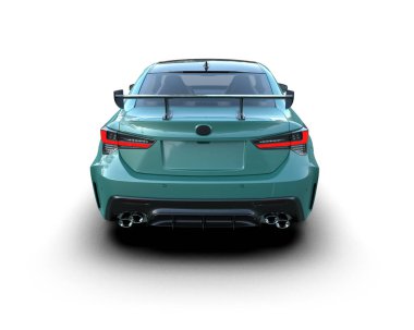 modern lüks spor araba - arka plan