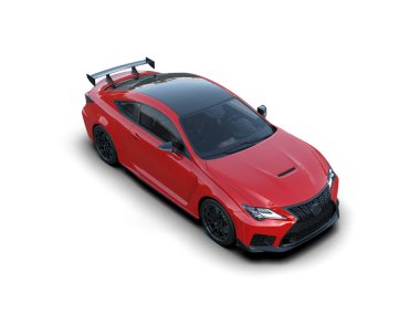 kırmızı modern modern süper araba