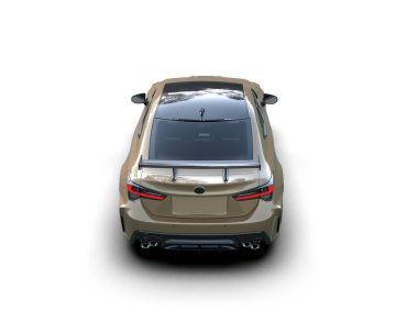 Bir markanın 3 boyutlu tasarımı - daha az genel bir araba