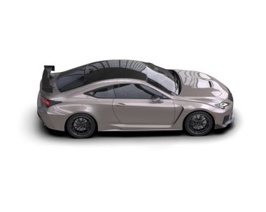 araba modern konsept 3d illüstrasyon