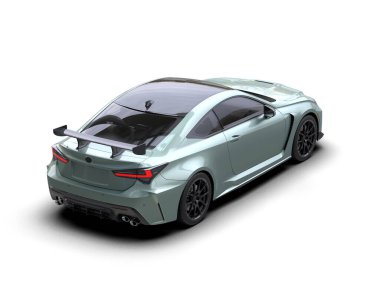 Daha az genel bir konsept arabanın 3 boyutlu çizimi