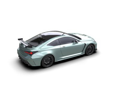 Daha az genel bir konsept arabanın 3 boyutlu çizimi