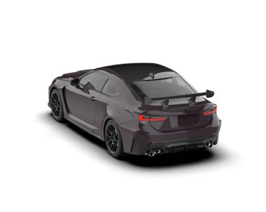 modern araba - arka görünüm