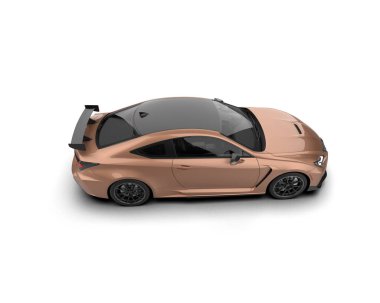 Bir markanın 3 boyutlu tasarımı - daha az genel bir araba