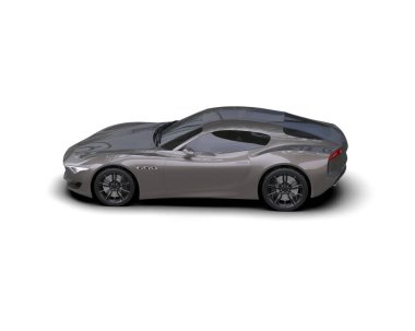 Bir markanın 3 boyutlu tasarımı - daha az genel bir araba