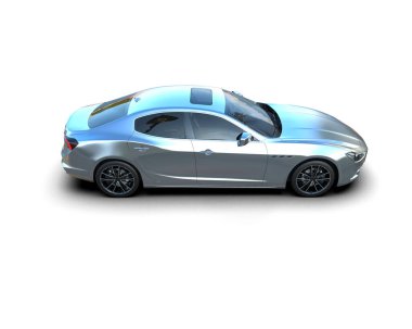 3 boyutlu bir araba.