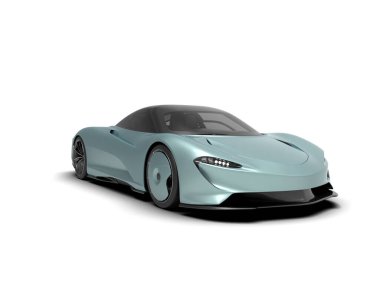 Daha az genel bir konsept arabanın 3 boyutlu çizimi