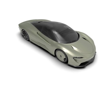 Lüks modern araba - 3D render