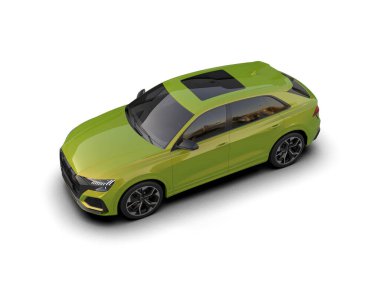 Daha az genel bir konsept arabanın 3 boyutlu çizimi