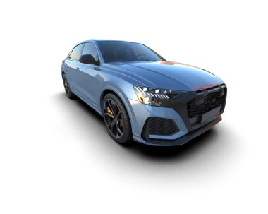 Daha az genel bir konsept arabanın 3 boyutlu çizimi