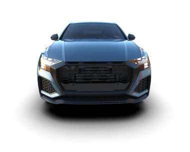 3 boyutlu bir araba. yüksek kaliteli fotoğraf.