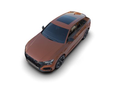 Bir arabanın 3 cg görüntüsü -