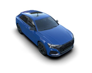 Bir arabanın 3 boyutlu tasarımı - daha az genel konsept araba