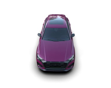 mor modern araba - arka plan