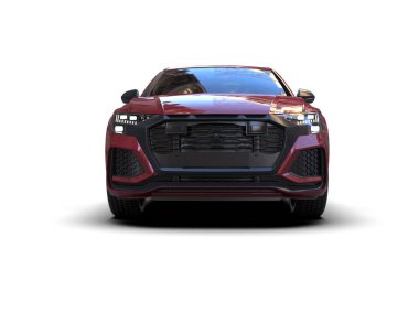 Bir markanın 3 boyutlu çizimi - daha az genel bir SUV