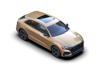 Bir markanın 3 boyutlu görüntülemesi - daha az genel SUV