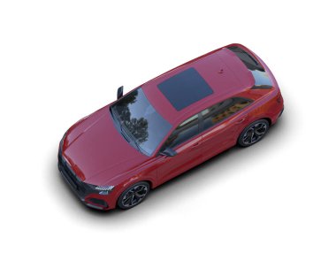 Beyaz arkaplanda 3D görüntüleme aracı