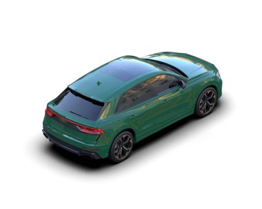 Daha az genel bir konsept arabanın 3 boyutlu çizimi