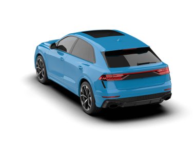 Modern lüks cip beyazdan izole edilmiş. 3d oluşturma.