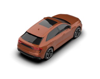 Lüks modern spor araba - 3 boyutlu.