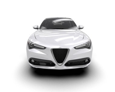 modern spor araba - ön görünüm