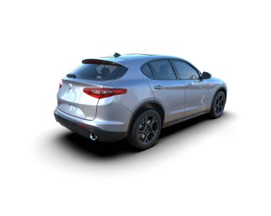 Daha az genel bir konsept arabanın 3 boyutlu çizimi