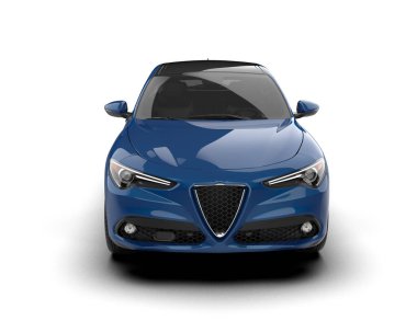 modern süper araba - ön görünüm