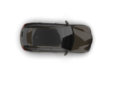 modern araba kenarı görünümü