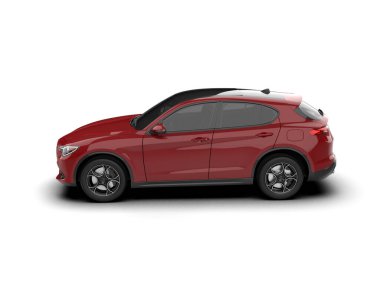 beyaz arkaplandaki araba