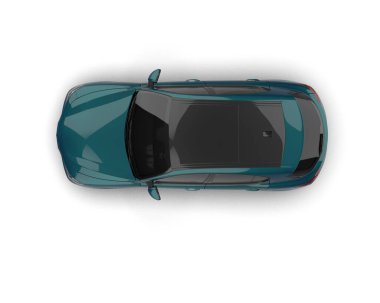 modern araba kenarı görünümü