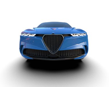 süper modern araba - ön görünüm