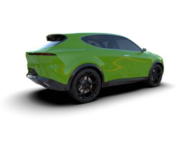 Daha az genel bir konsept arabanın 3 boyutlu çizimi