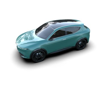 Bir arabanın 3 cg görüntüsü