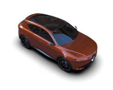 Bir markanın 3 boyutlu görüntülemesi - daha az genel SUV