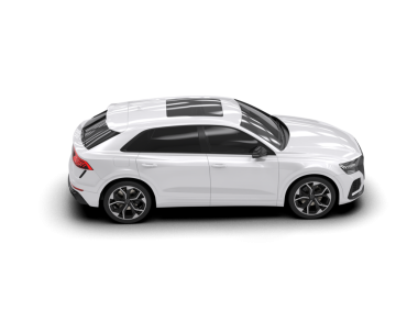 şeffaf arkaplan üzerinde modern SUV araba   