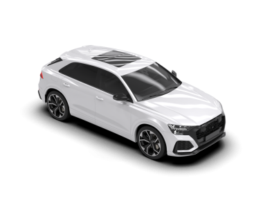 şeffaf arkaplan üzerinde modern SUV araba   