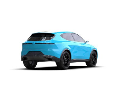 Stüdyo ortamında daha az genel bir konsept arabanın 3 boyutlu çizimi