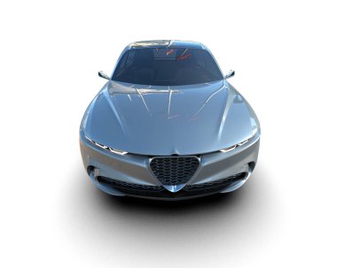 Daha az genel bir konsept arabanın 3 boyutlu çizimi