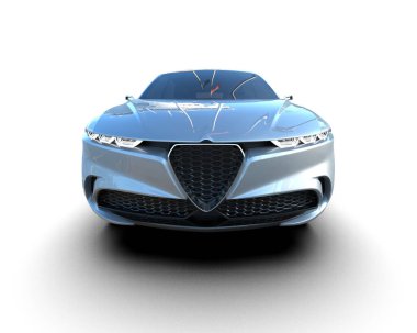 Modern spor araba - 3D görüntüleme