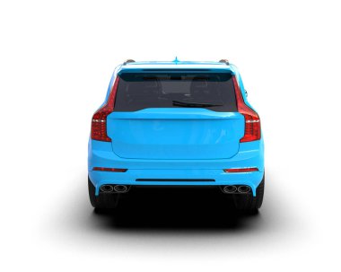 mavi modern araba arka planı