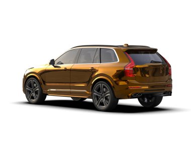 Bir markanın 3 boyutlu görüntülemesi - daha az genel SUV